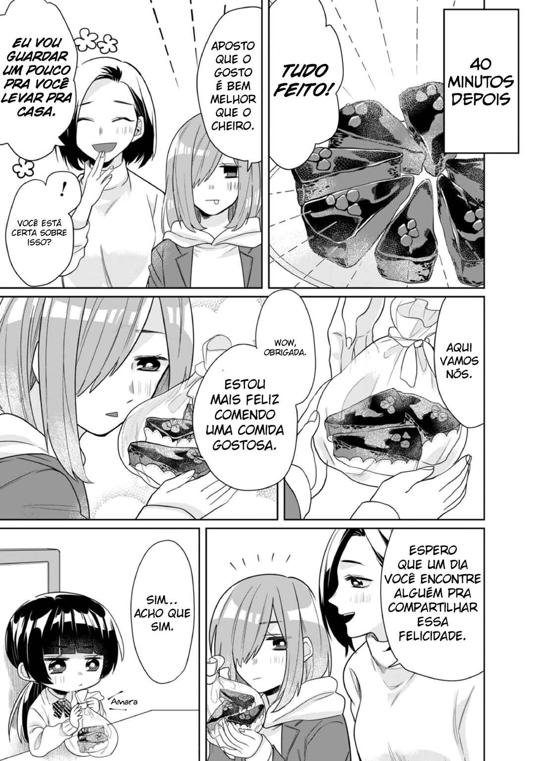Kumichou Musume to Sewa-gakari capítulo 18 página 8