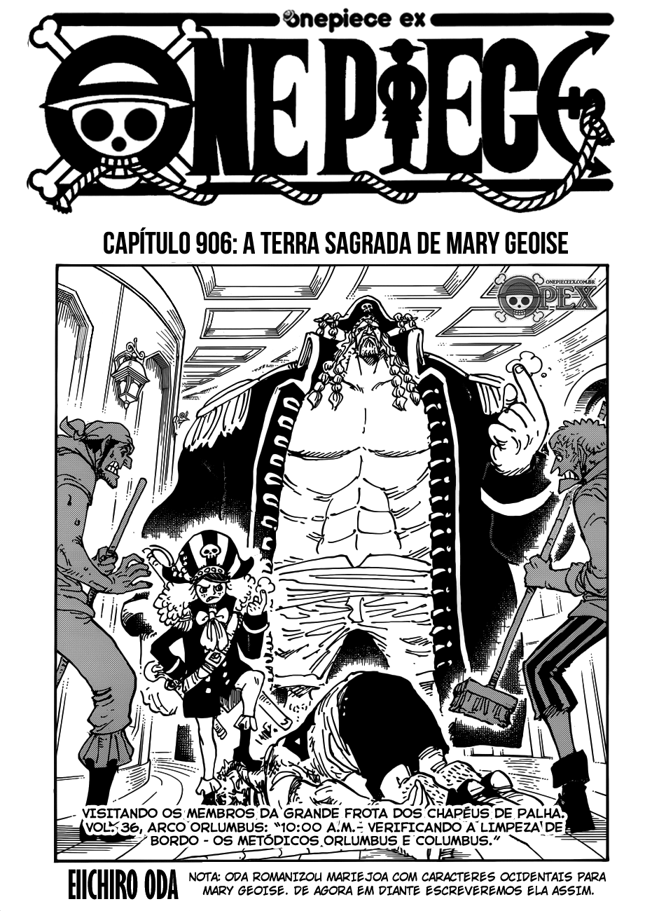 One Piece capítulo 906 página 1