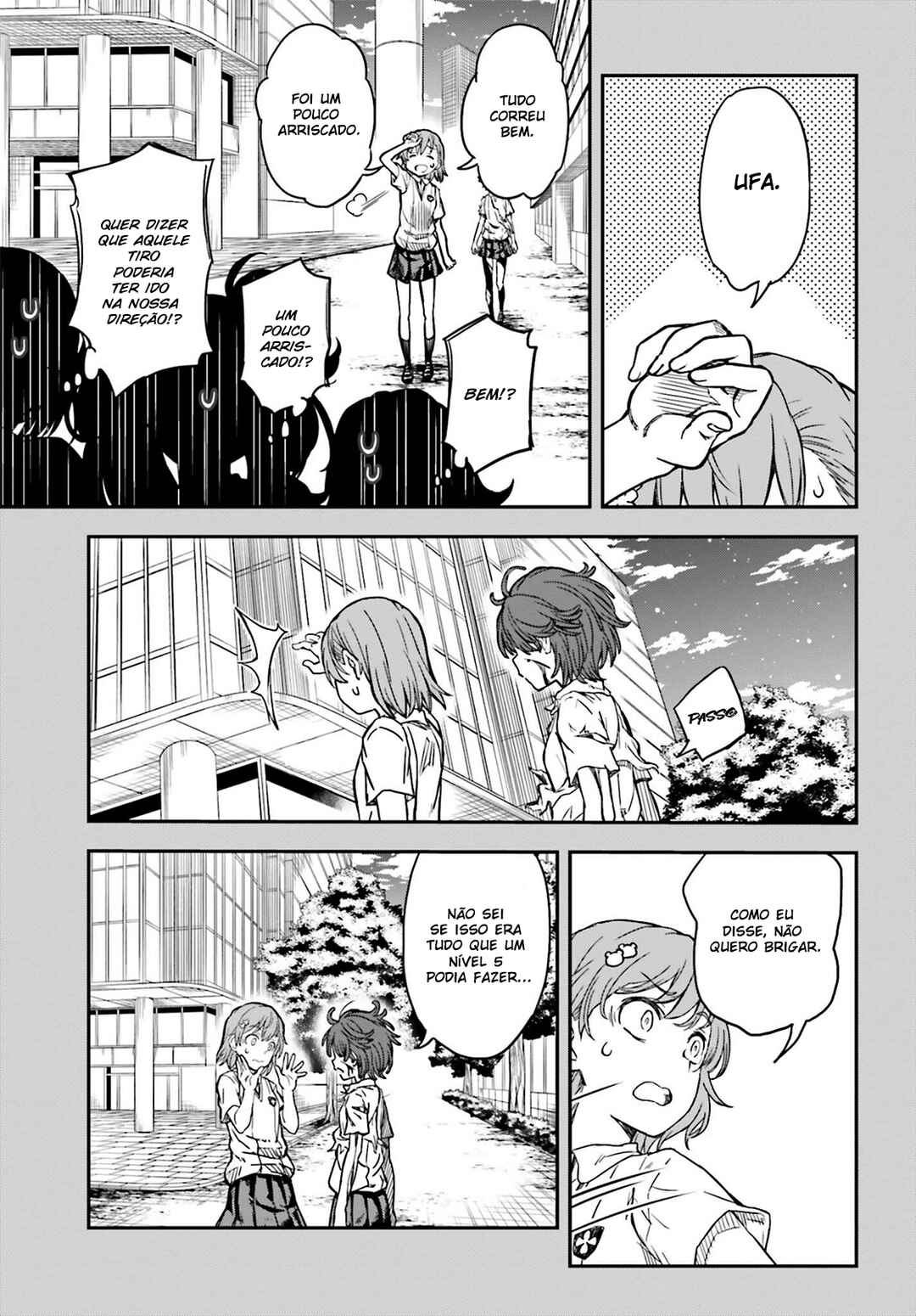 Toaru Majutsu no Index Gaiden: Toaru Kagaku no Railgun capítulo 139.2 página 8