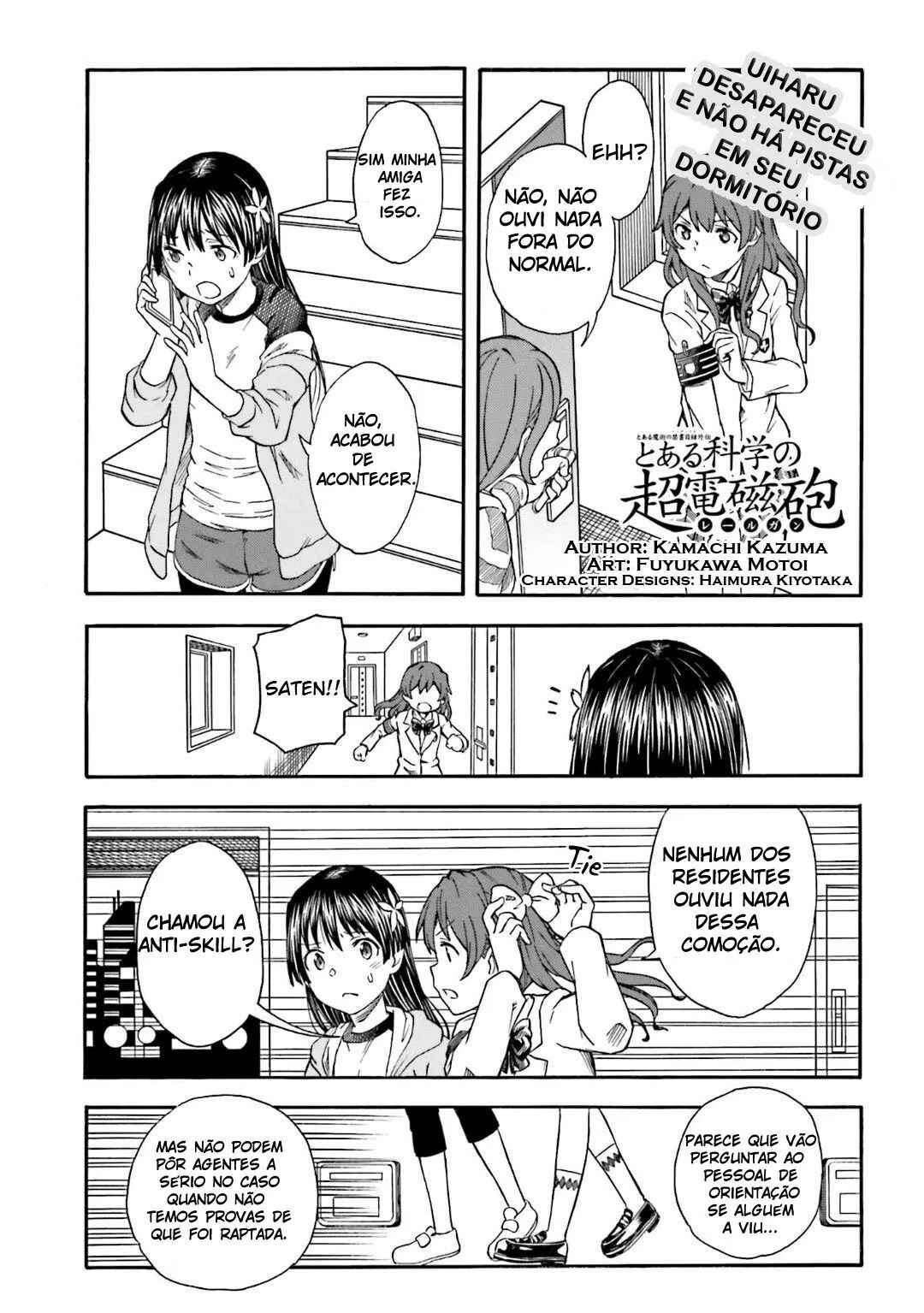 Toaru Majutsu no Index Gaiden: Toaru Kagaku no Railgun capítulo 108 página 1