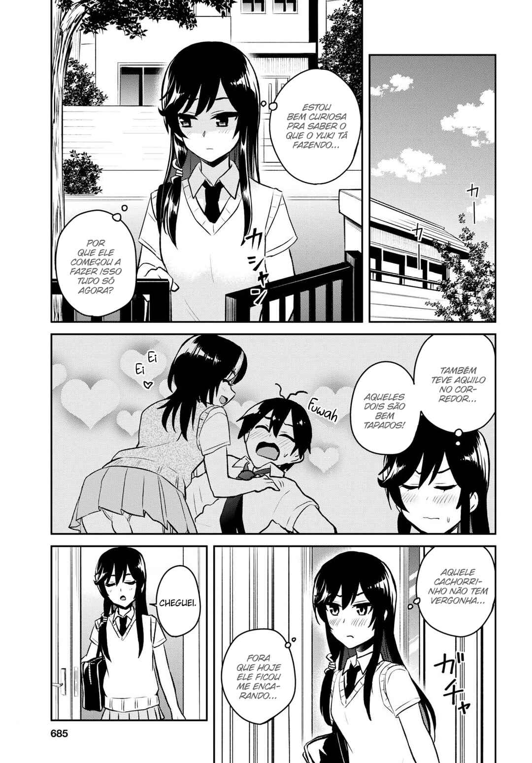 Hajimete no Gal capítulo 56 página 13