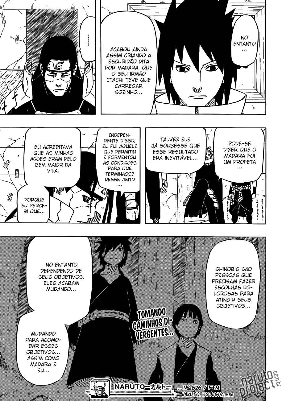 Naruto capítulo 626 página 17