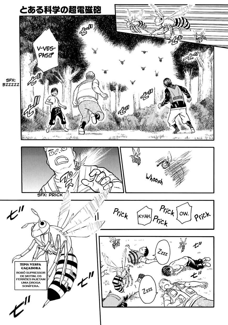 Toaru Majutsu no Index Gaiden: Toaru Kagaku no Railgun capítulo 102 página 7
