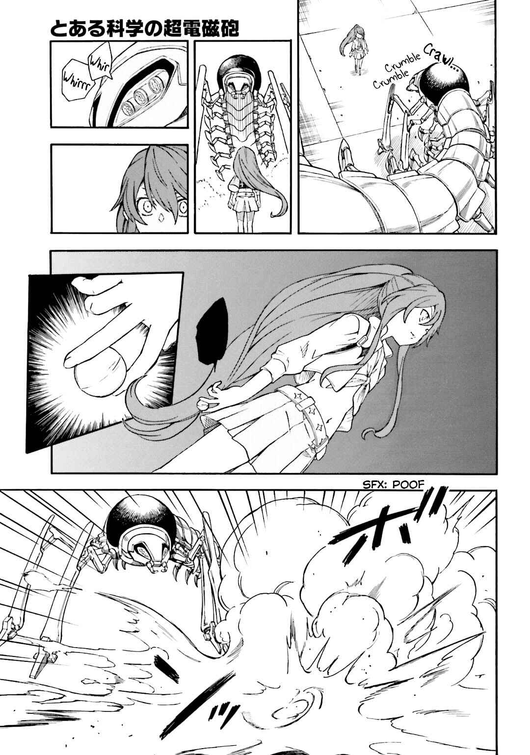 Toaru Majutsu no Index Gaiden: Toaru Kagaku no Railgun capítulo 103 página 9