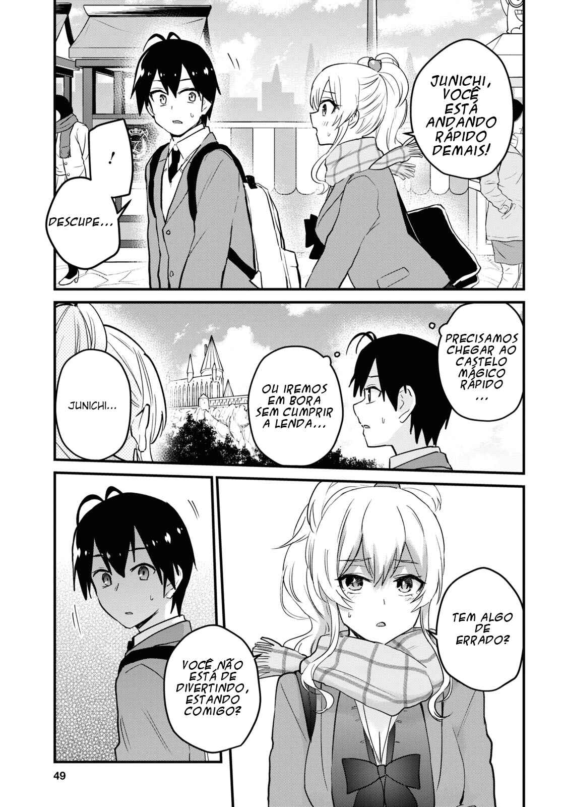 Hajimete no Gal capítulo 116 página 10