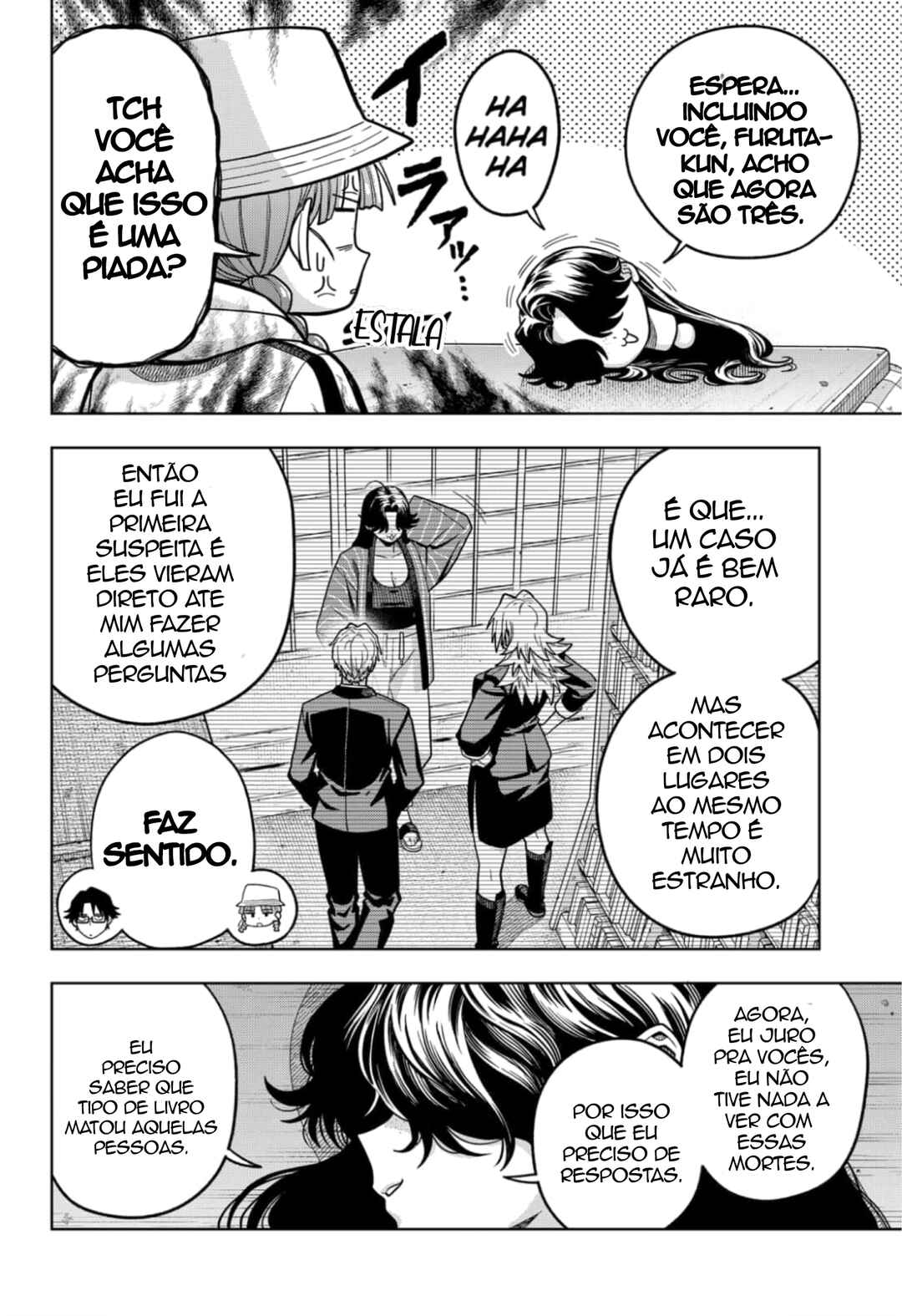 Hatori to Furuta no Hinichijou Sahanji capítulo 9 página 18
