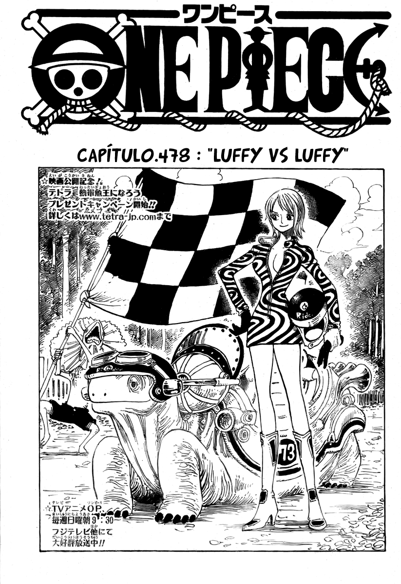 One Piece capítulo 478 página 1