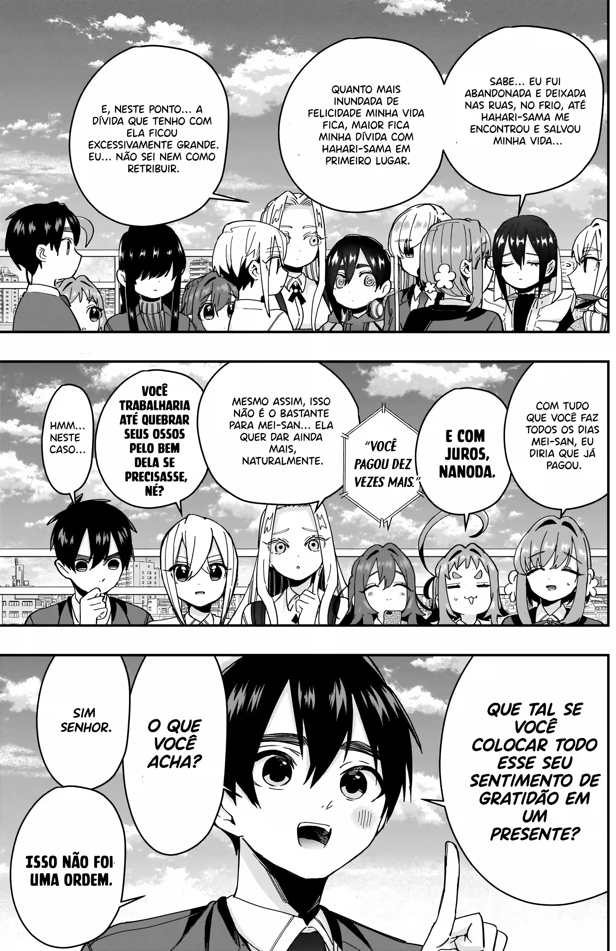 Kimi no Koto ga dai dai dai dai dai suki na 100-nin no Kanojo capítulo 47 página 4