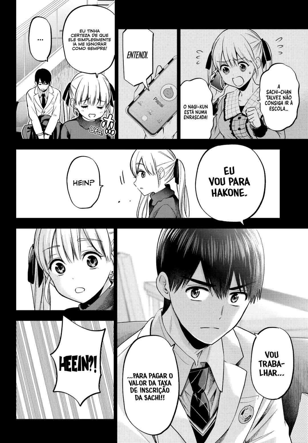 Kakkou no Iinazuke capítulo 185 página 5