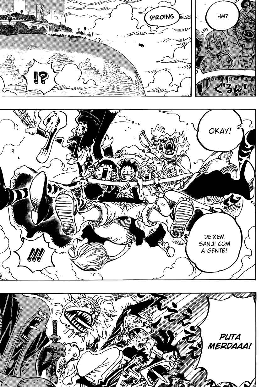 One Piece capítulo 822 página 17