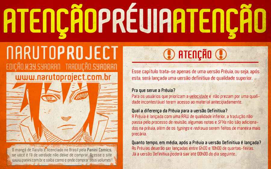 Naruto capítulo 692 página 1