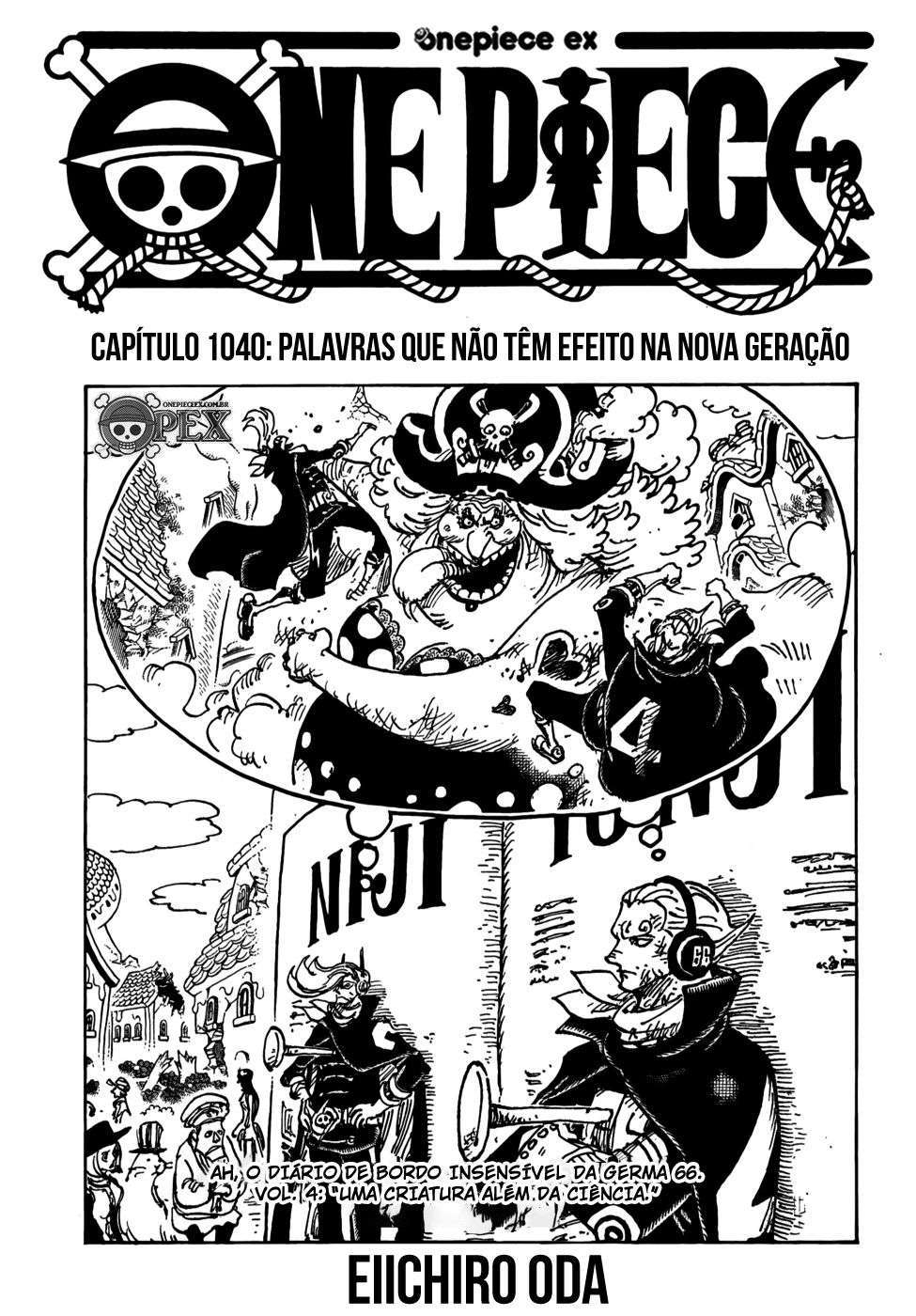 One Piece capítulo 1040 página 1