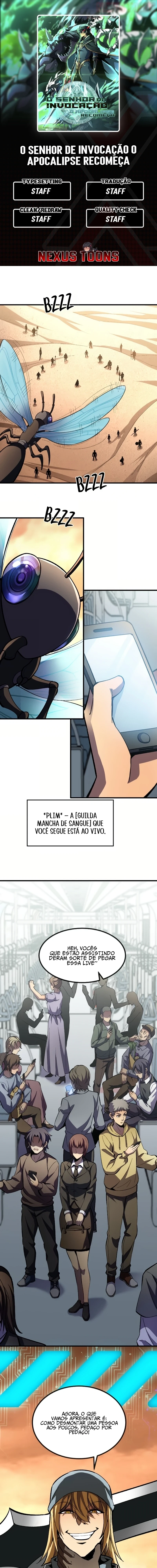 0 Deus da Invocação! Quando a Mutação Descende Sobre o Mundo Mortal capítulo 25 página 1