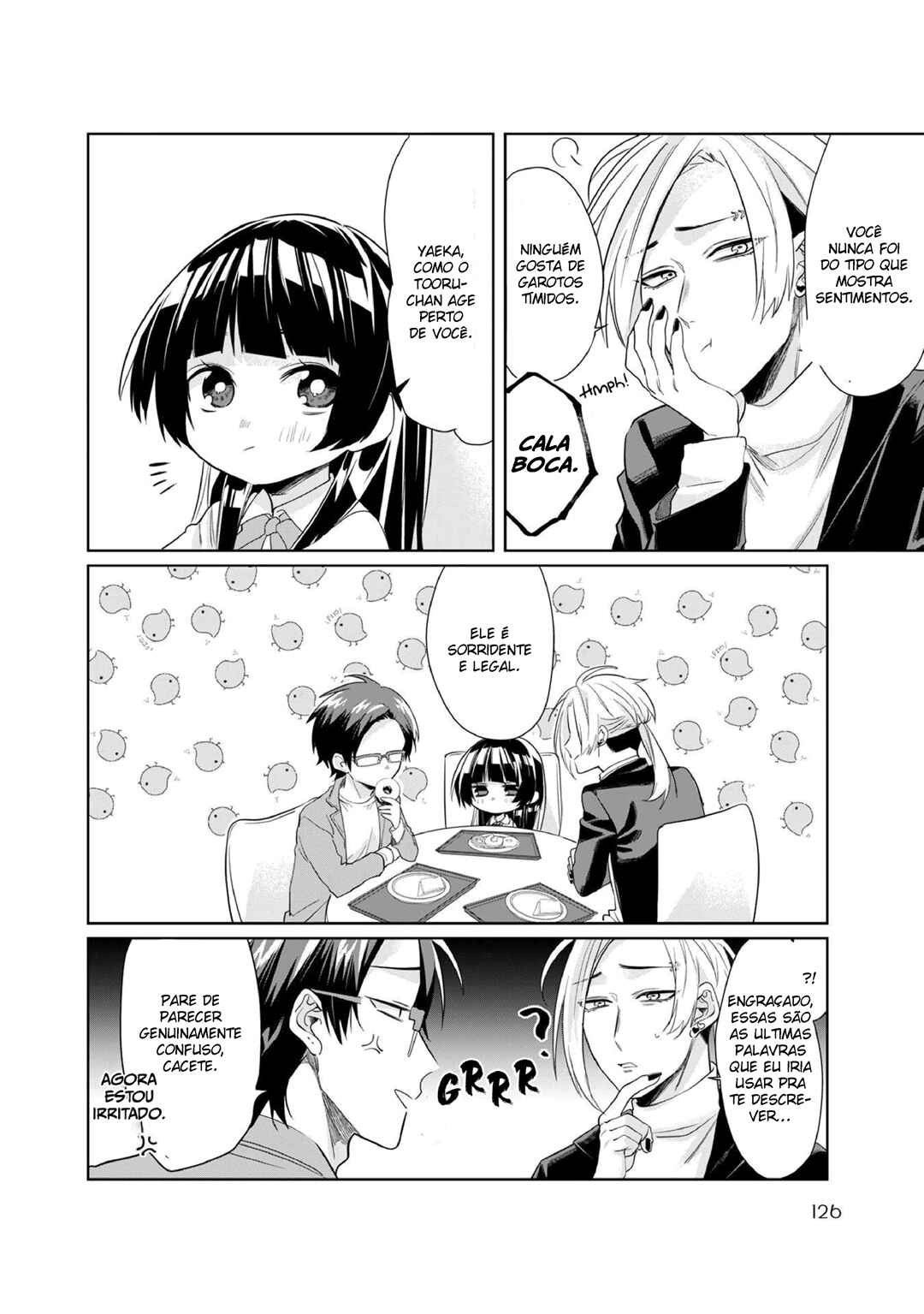 Kumichou Musume to Sewa-gakari capítulo 23 página 8