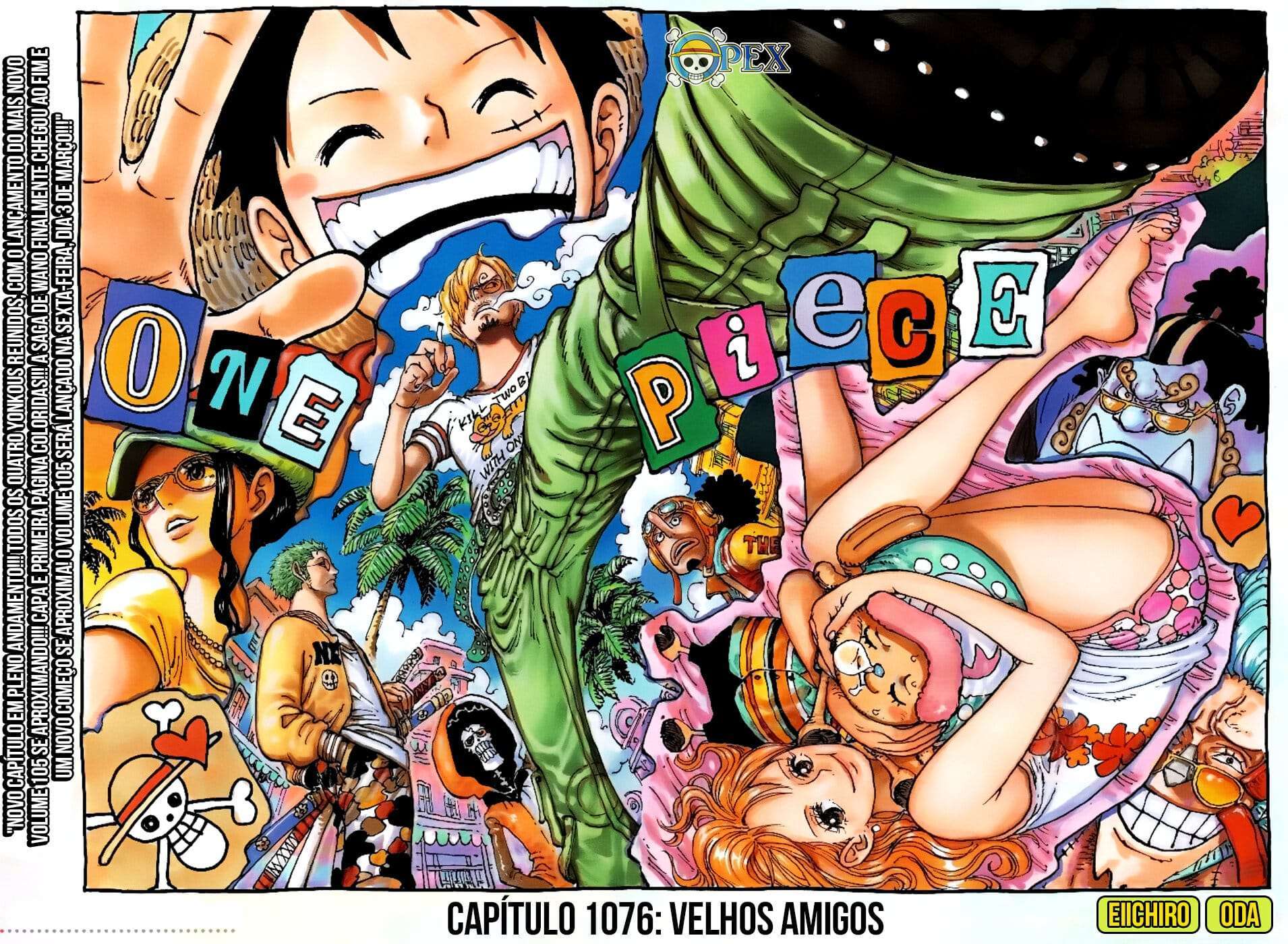One Piece capítulo 1076 página 1