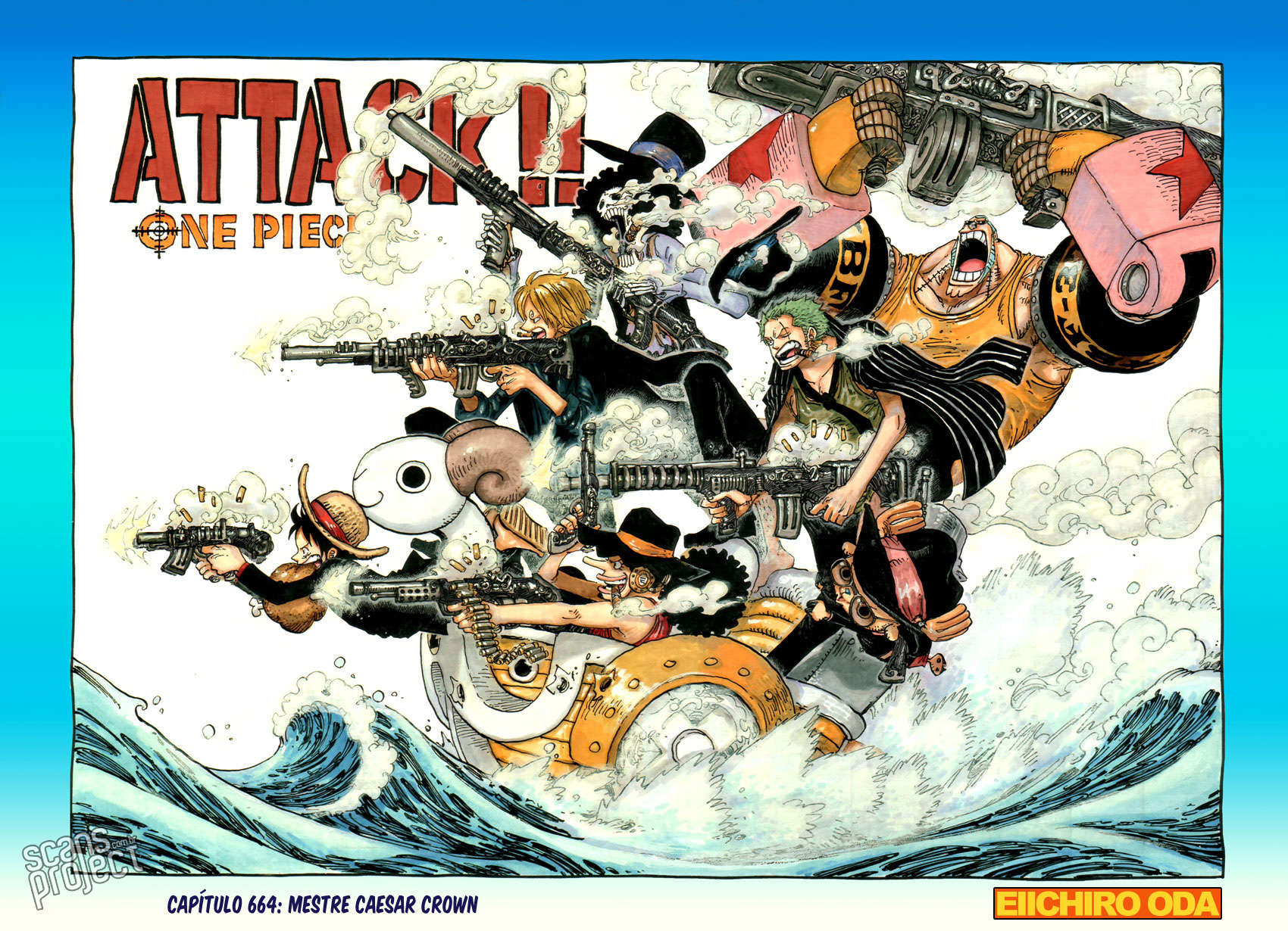 One Piece capítulo 664 página 3