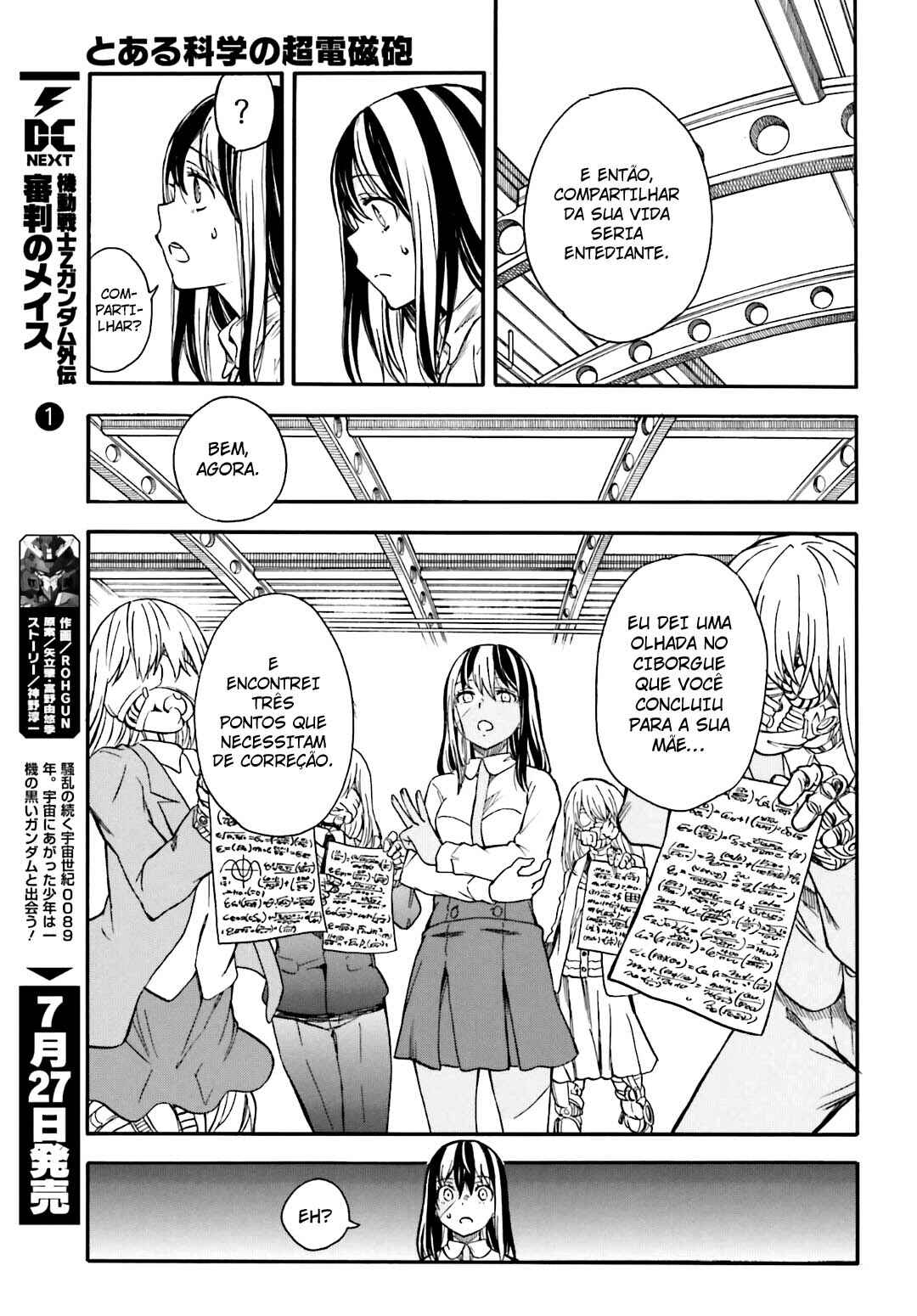 Toaru Majutsu no Index Gaiden: Toaru Kagaku no Railgun capítulo 97 página 7
