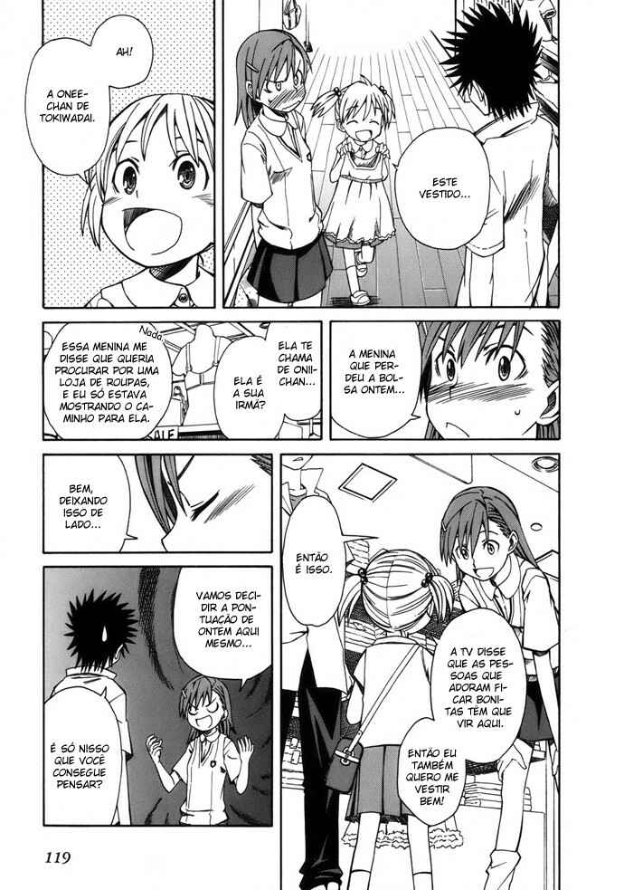 Toaru Majutsu no Index Gaiden: Toaru Kagaku no Railgun capítulo 5.18 página 7