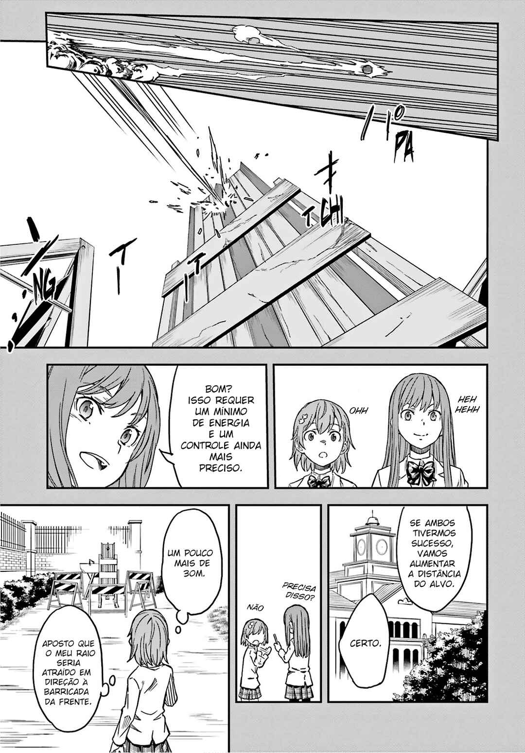 Toaru Majutsu no Index Gaiden: Toaru Kagaku no Railgun capítulo 132 página 10