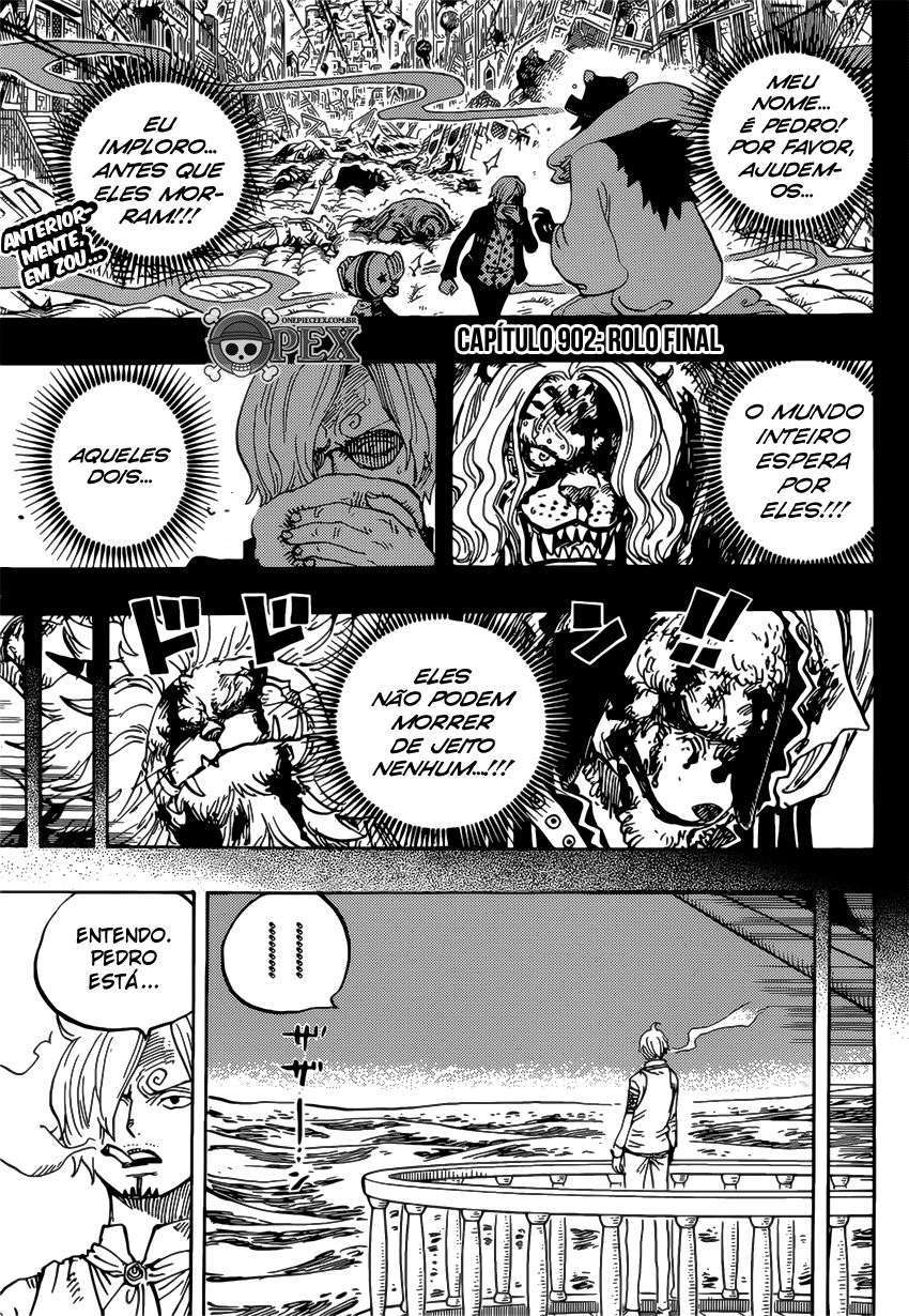 One Piece capítulo 902 página 4
