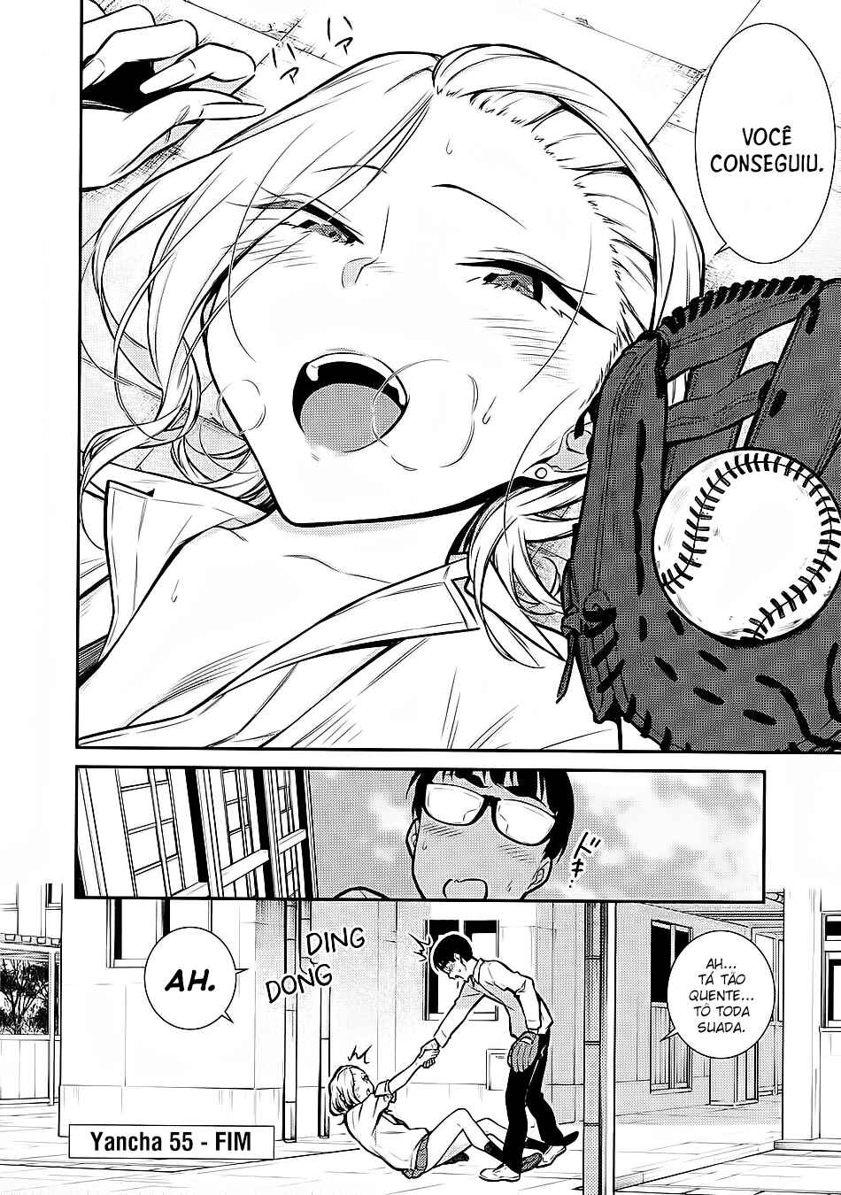 Yancha Gal no Anjou-san capítulo 55 página 18