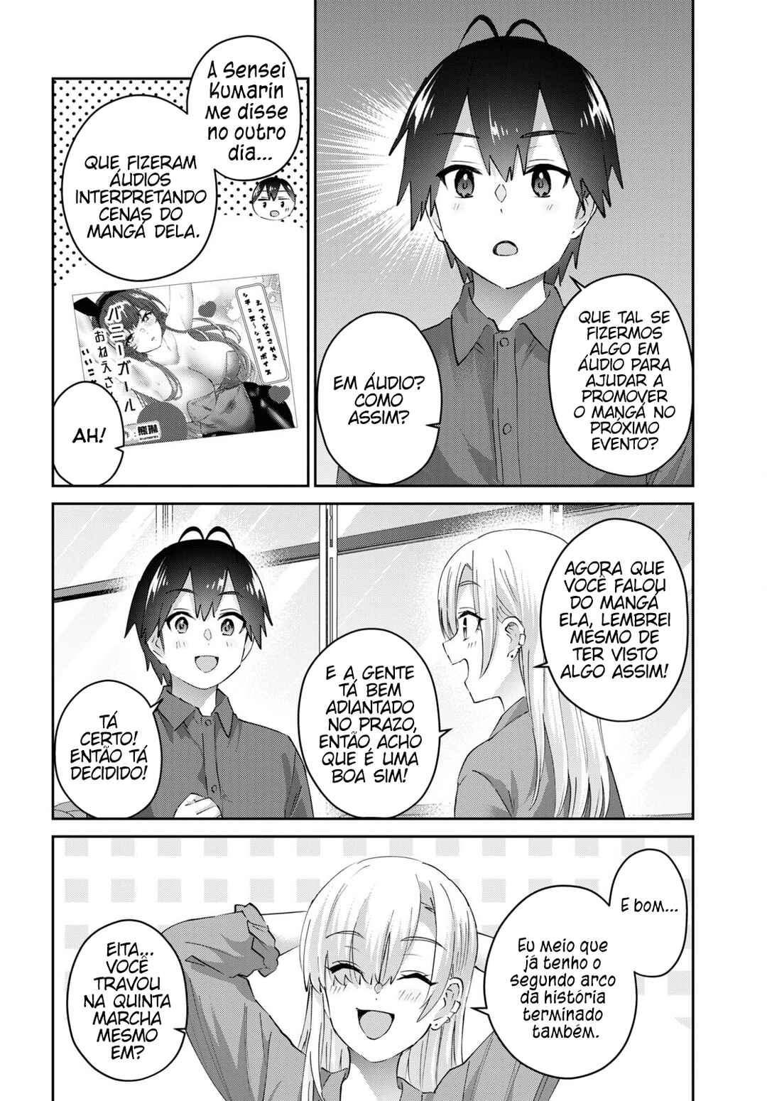 Hajimete no Gal capítulo 180 página 8