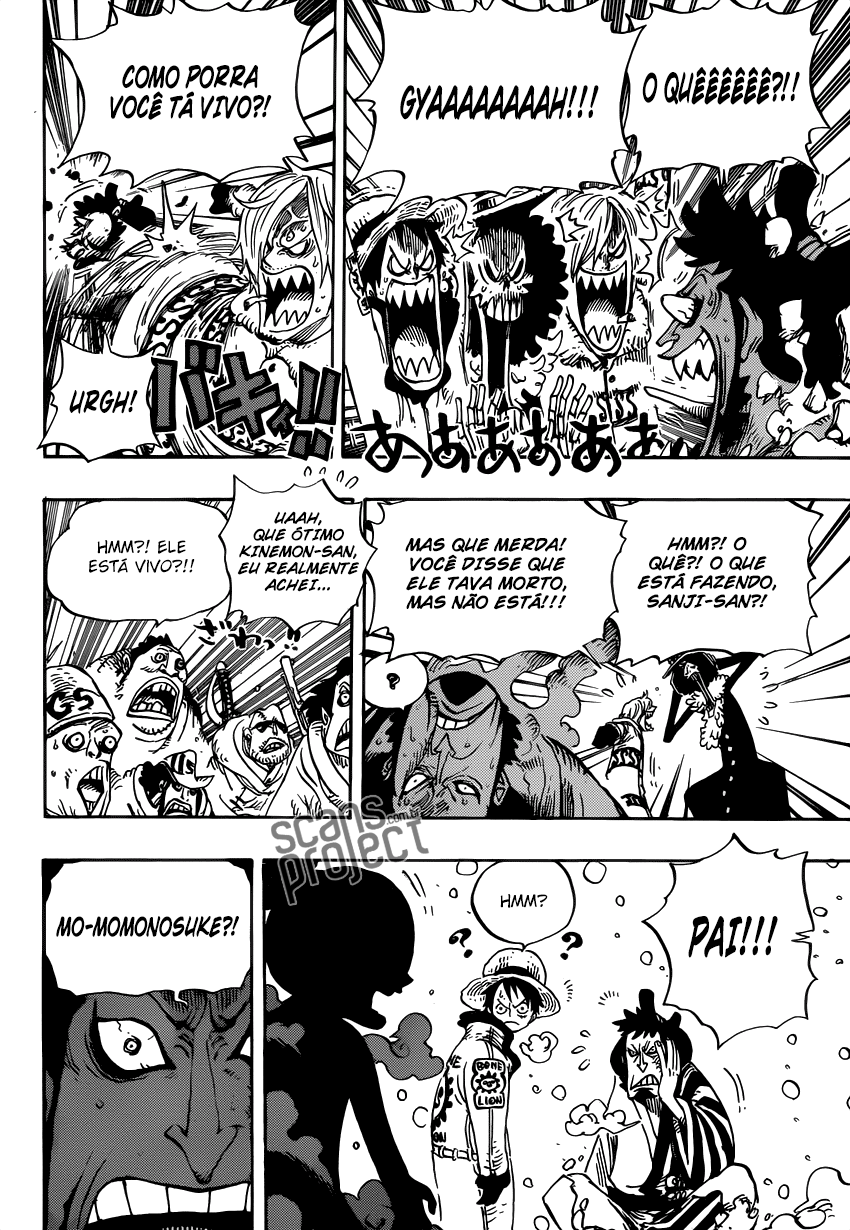 One Piece capítulo 696 página 7