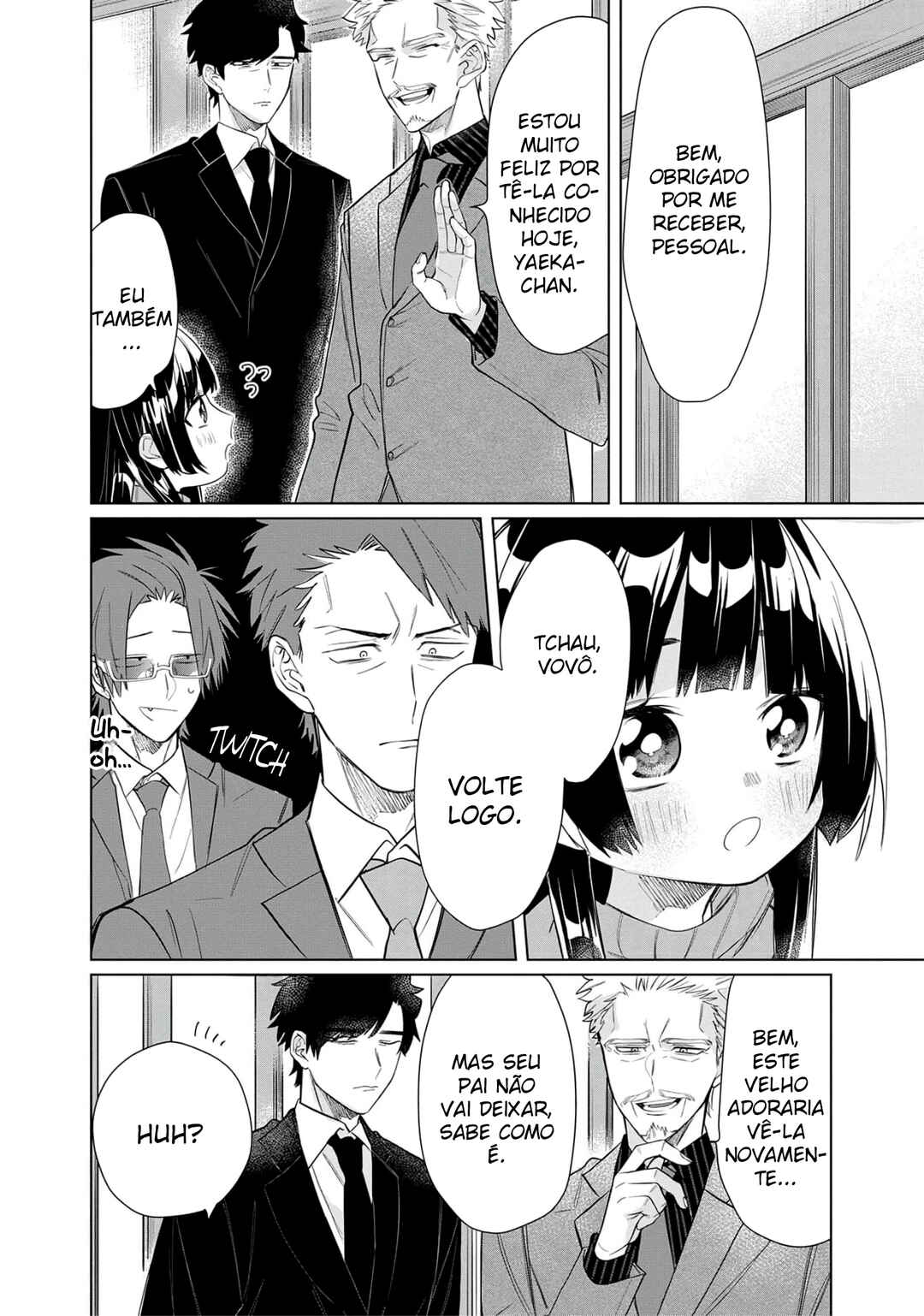 Kumichou Musume to Sewa-gakari capítulo 49 página 13