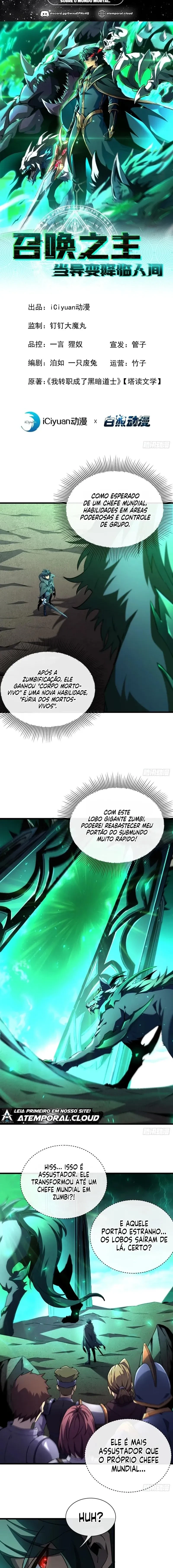 0 Deus da Invocação! Quando a Mutação Descende Sobre o Mundo Mortal capítulo 5 página 1