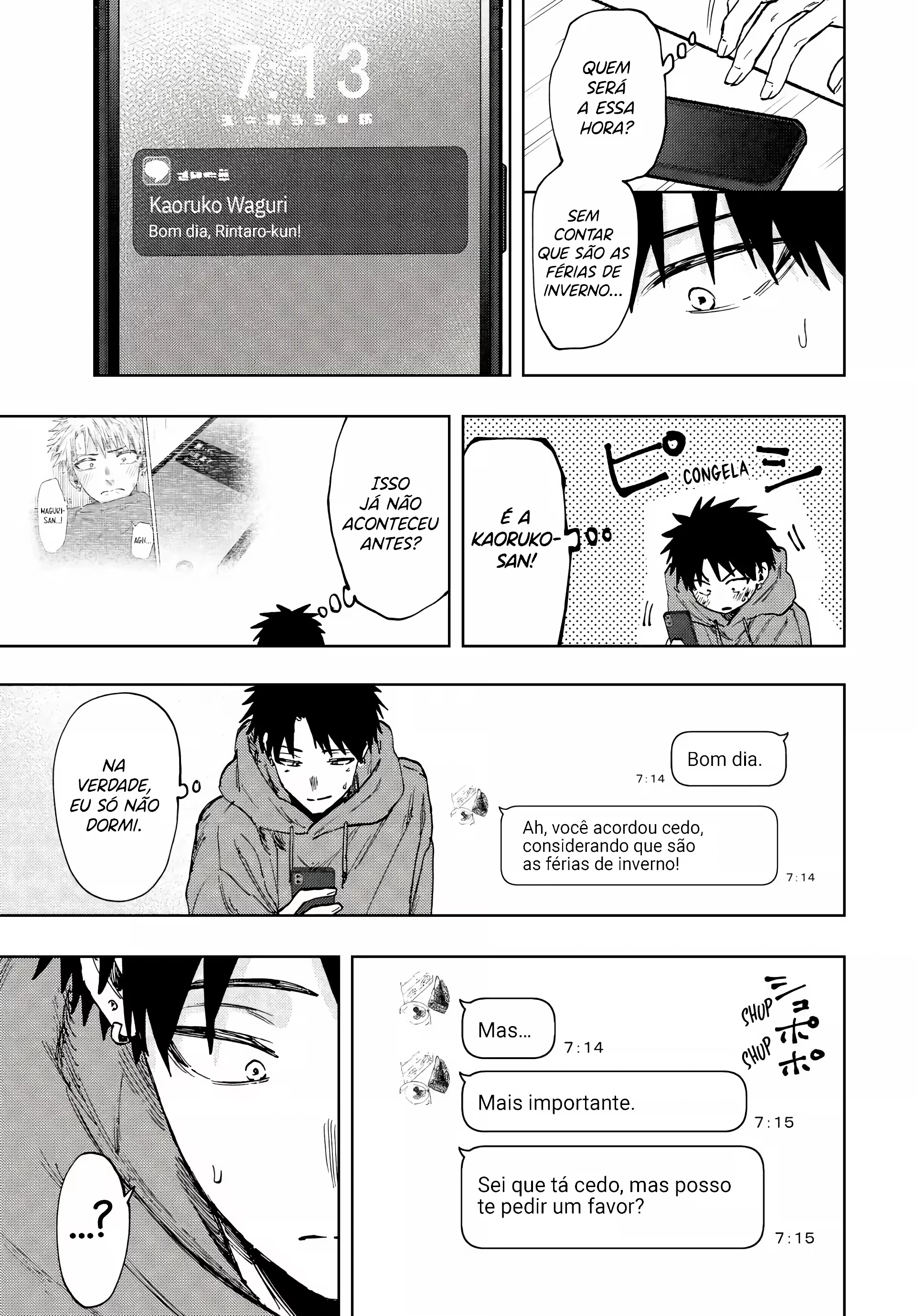 Kaoru Hana Wa Rin To Saku capítulo 101 página 10