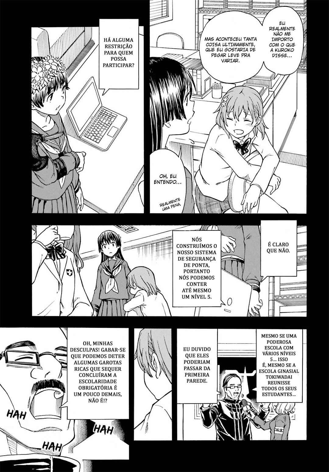 Toaru Majutsu no Index Gaiden: Toaru Kagaku no Railgun capítulo 98 página 8