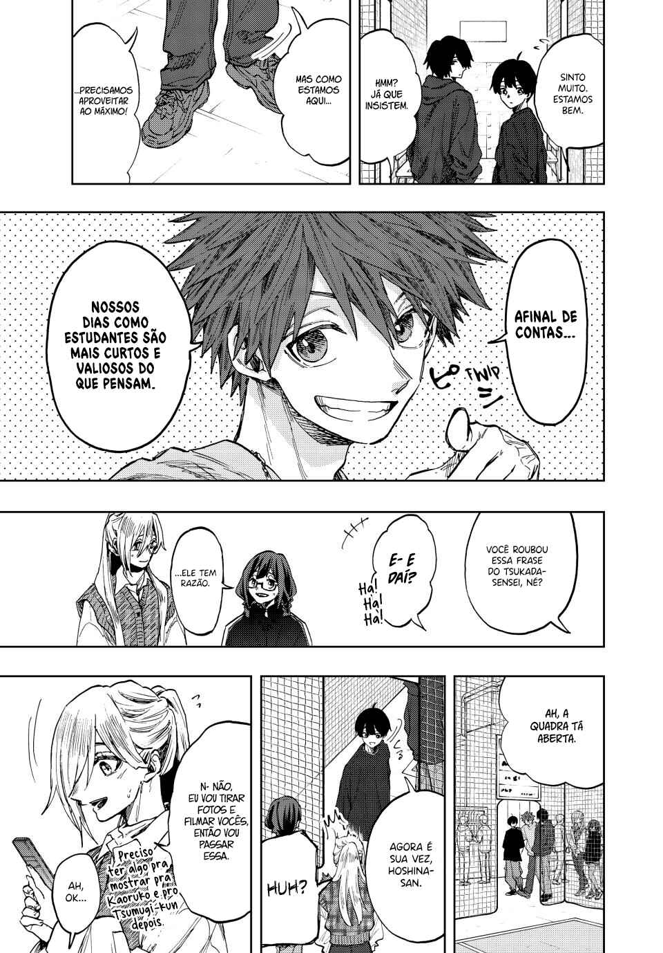 Kaoru Hana Wa Rin To Saku capítulo 77 página 7