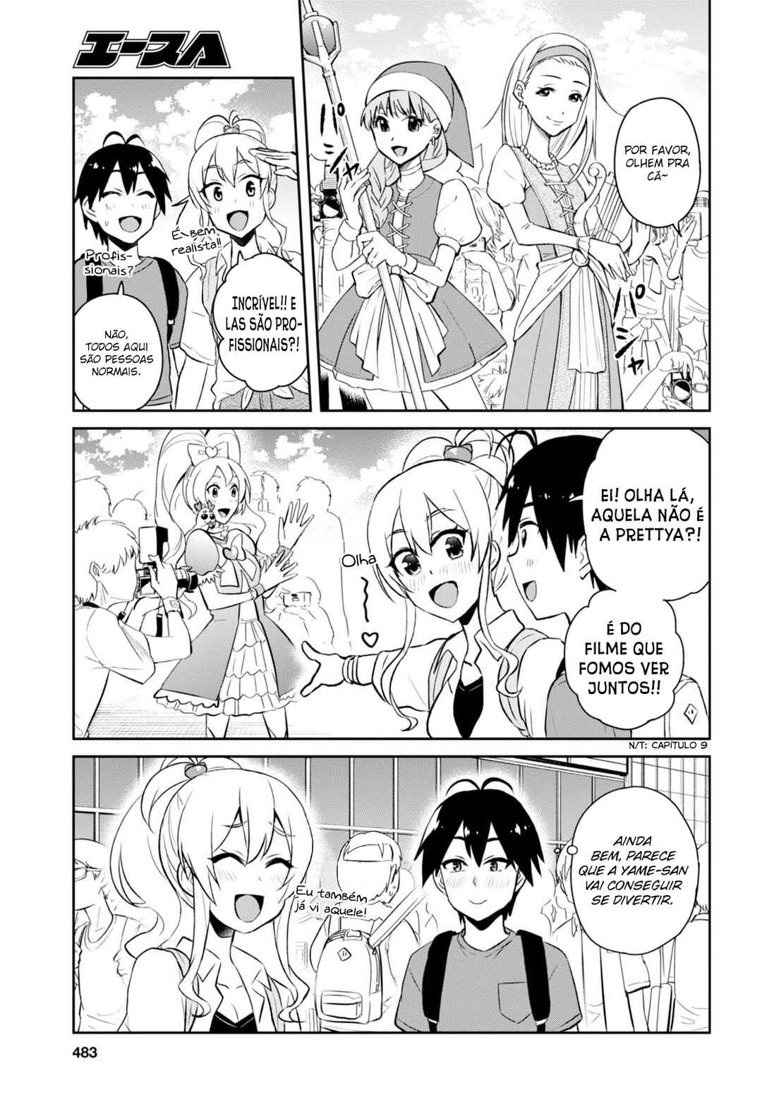 Hajimete no Gal capítulo 50 página 10
