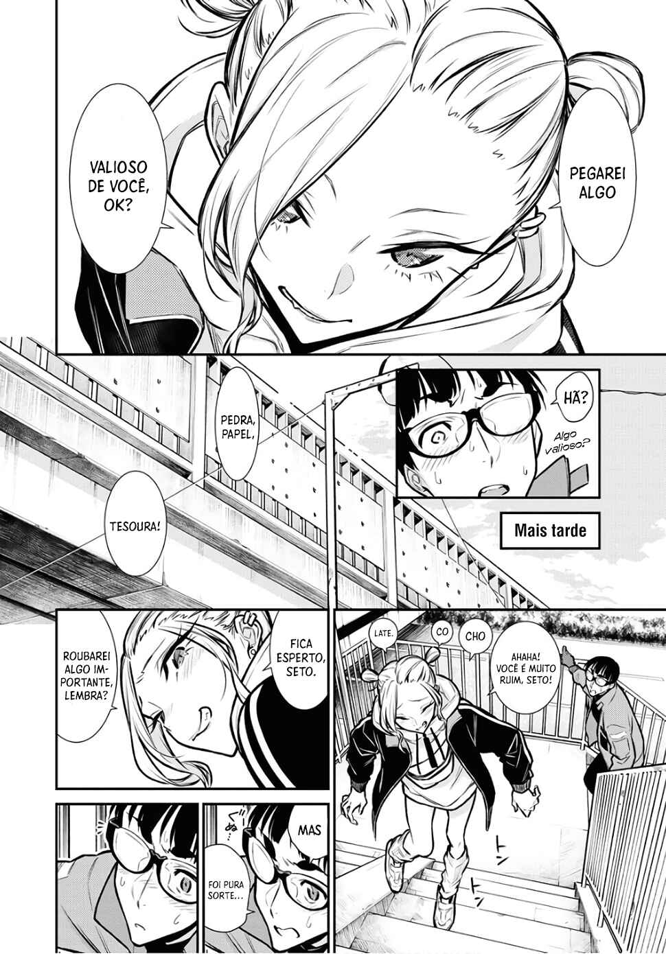 Yancha Gal no Anjou-san capítulo 74 página 9