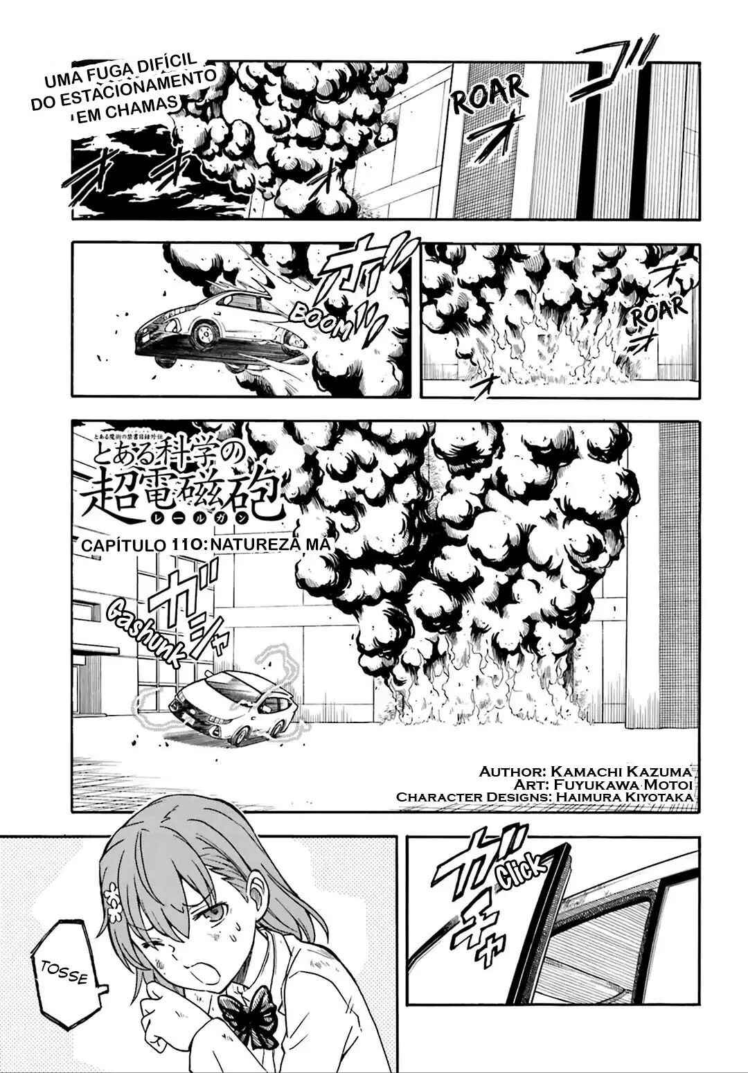 Toaru Majutsu no Index Gaiden: Toaru Kagaku no Railgun capítulo 110 página 1