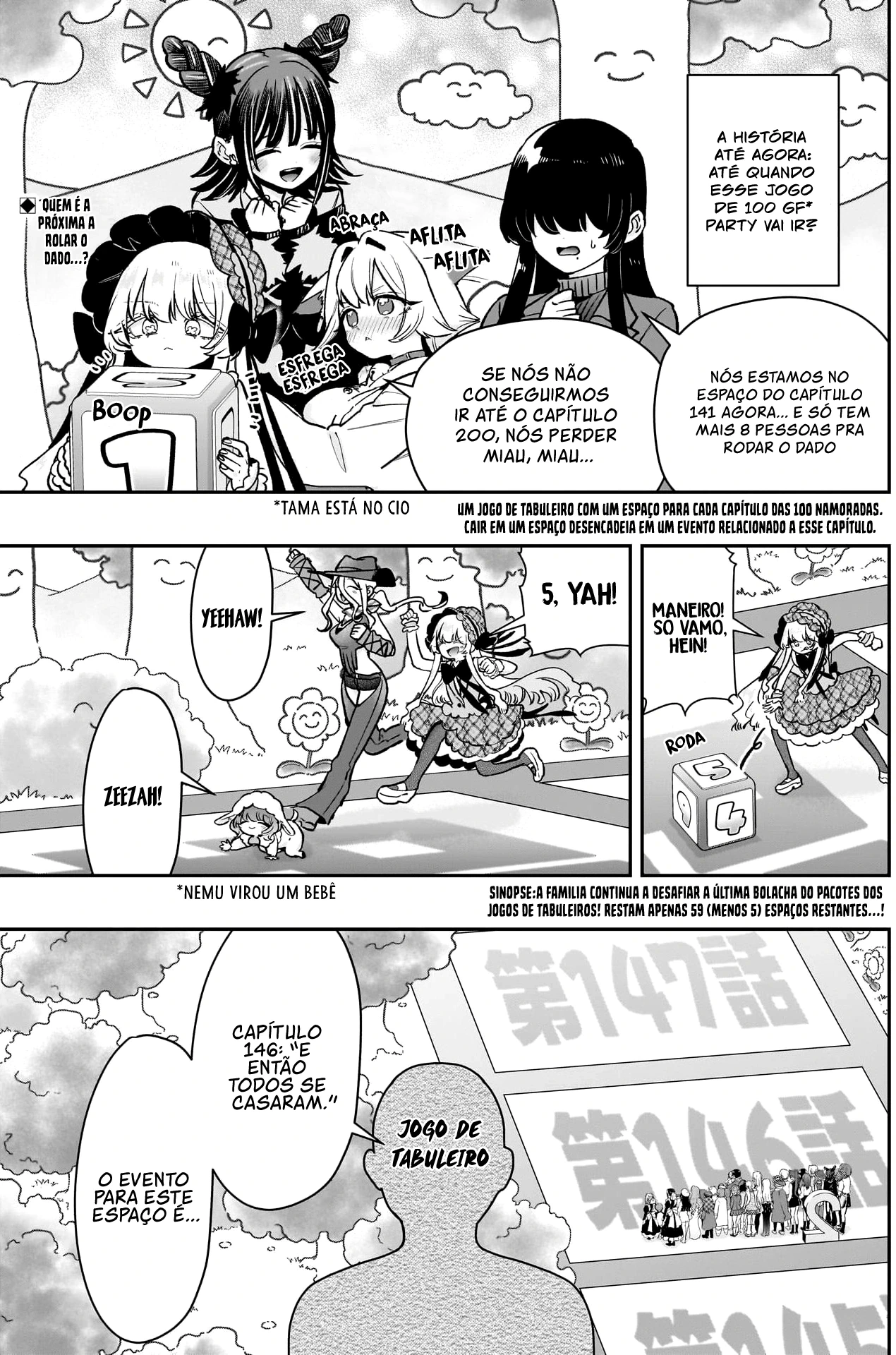 Kimi no Koto ga dai dai dai dai dai suki na 100-nin no Kanojo capítulo 202 página 4