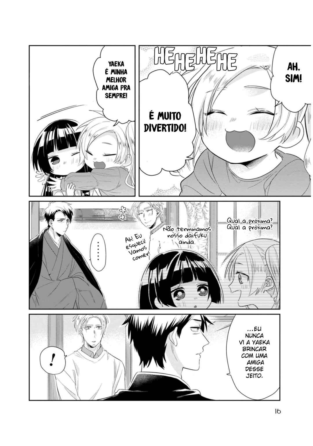 Kumichou Musume to Sewa-gakari capítulo 24 página 14