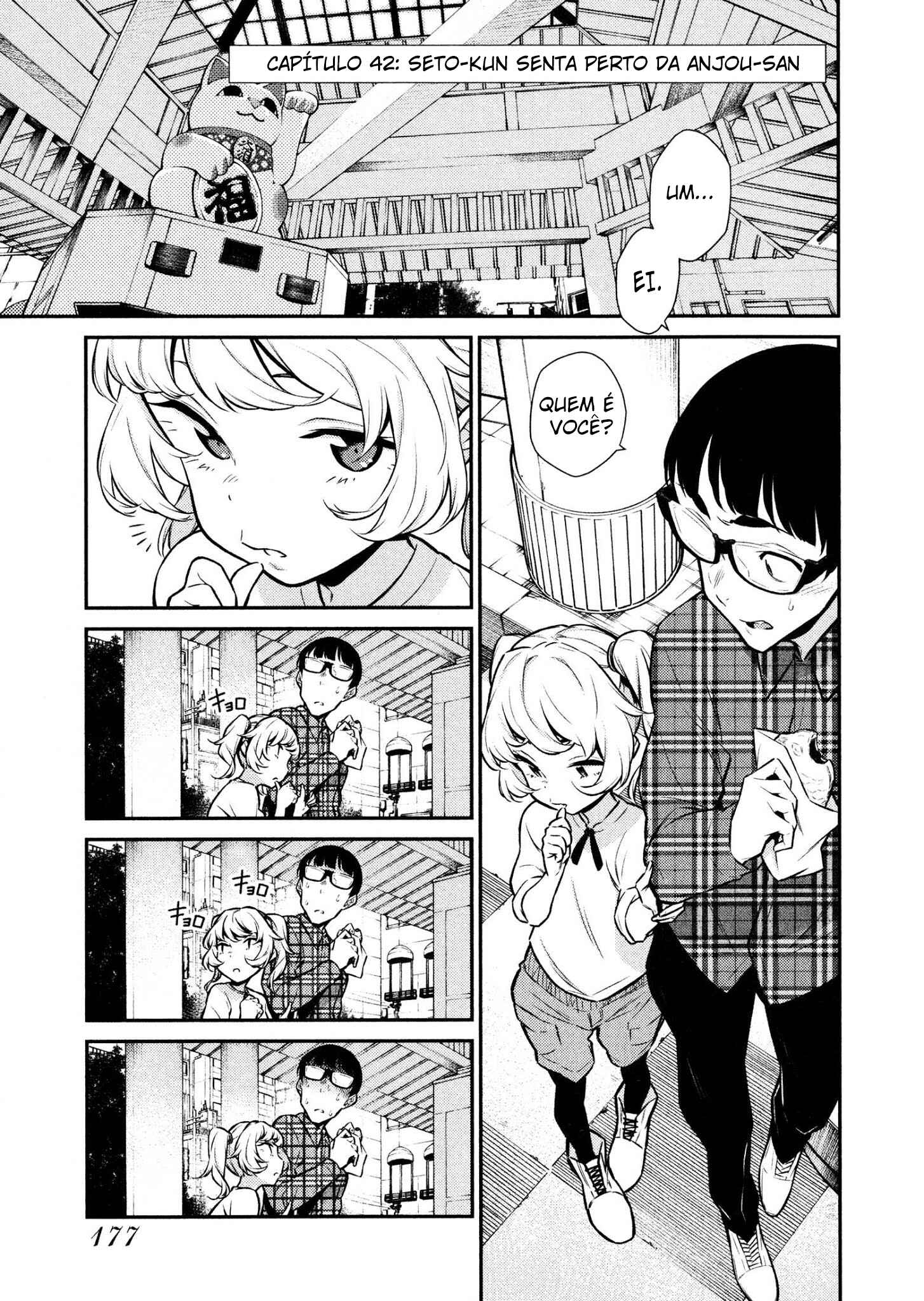 Yancha Gal no Anjou-san capítulo 42 página 2