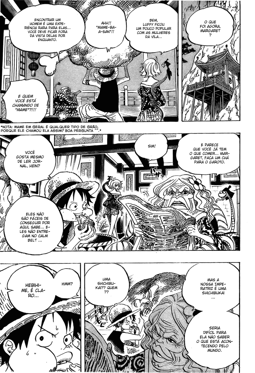 One Piece capítulo 522 página 5
