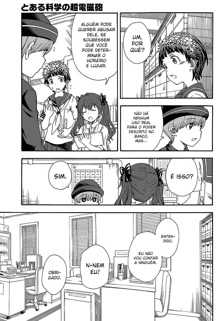 Toaru Majutsu no Index Gaiden: Toaru Kagaku no Railgun capítulo 74 página 8