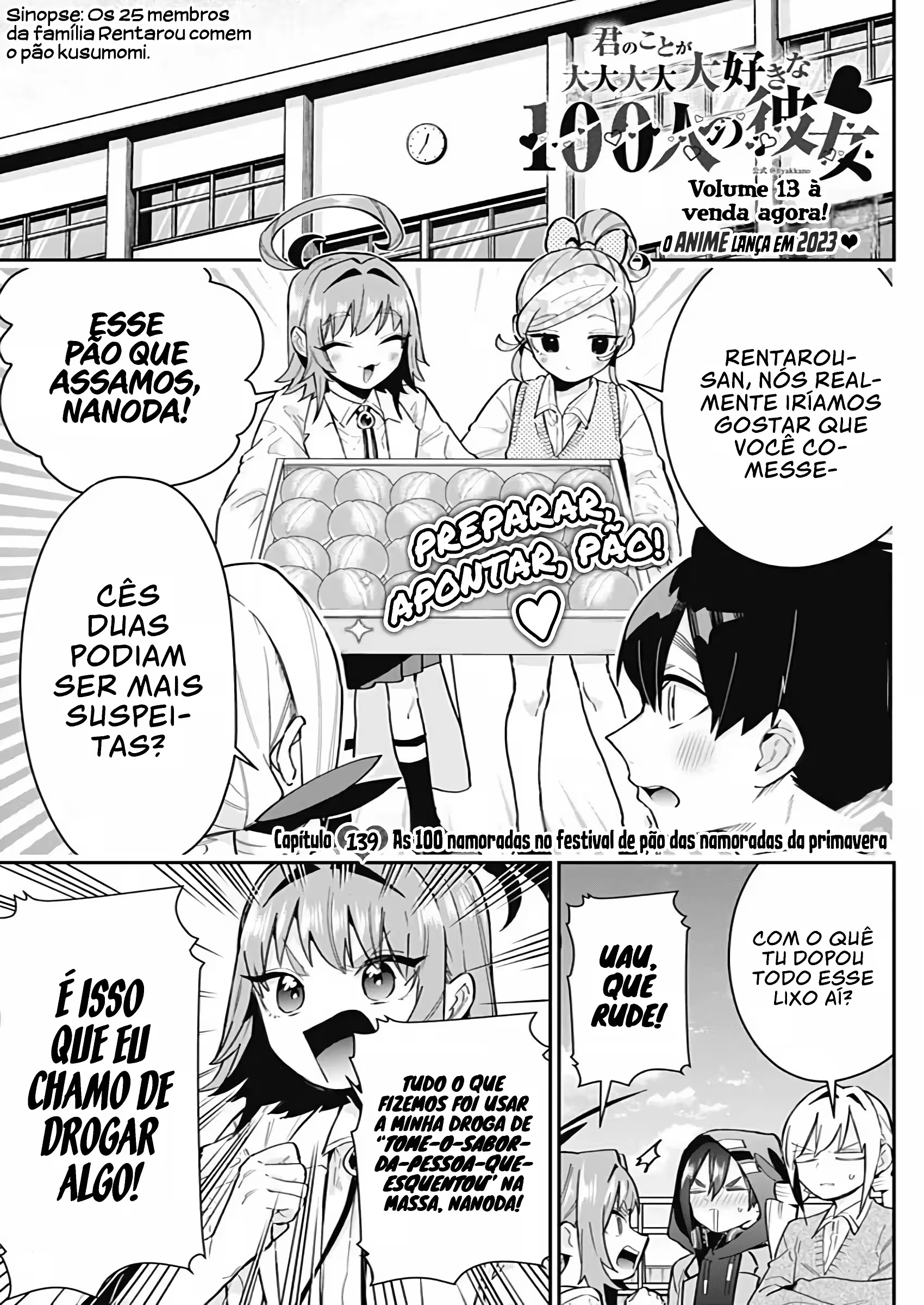 Kimi no Koto ga dai dai dai dai dai suki na 100-nin no Kanojo capítulo 139 página 2