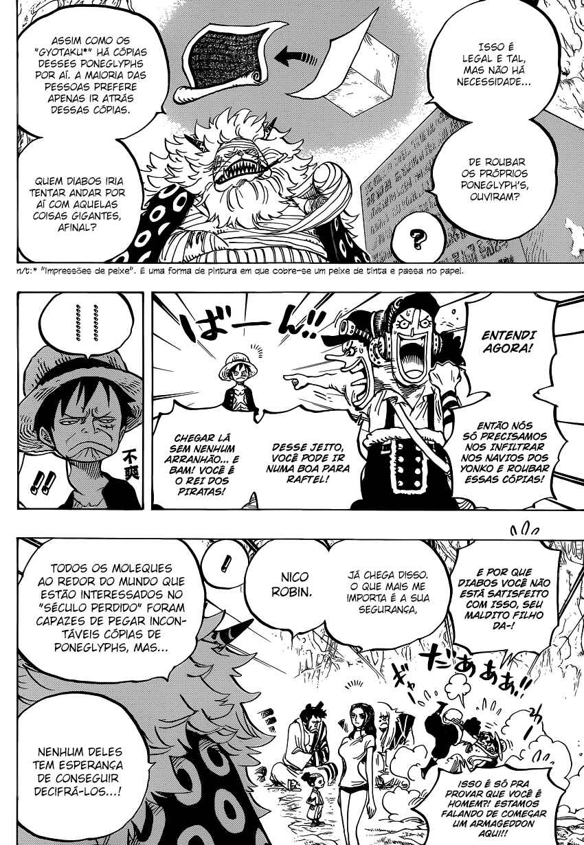 One Piece capítulo 818 página 9
