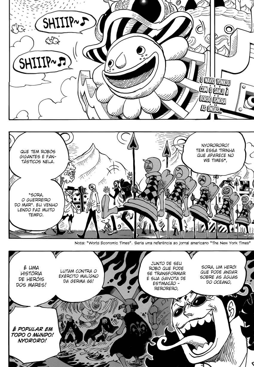 One Piece capítulo 825 página 3