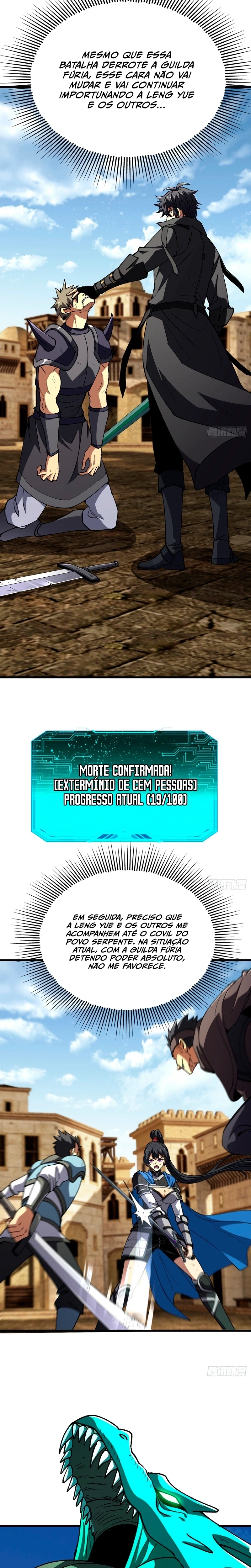 0 Deus da Invocação! Quando a Mutação Descende Sobre o Mundo Mortal capítulo 142 página 4