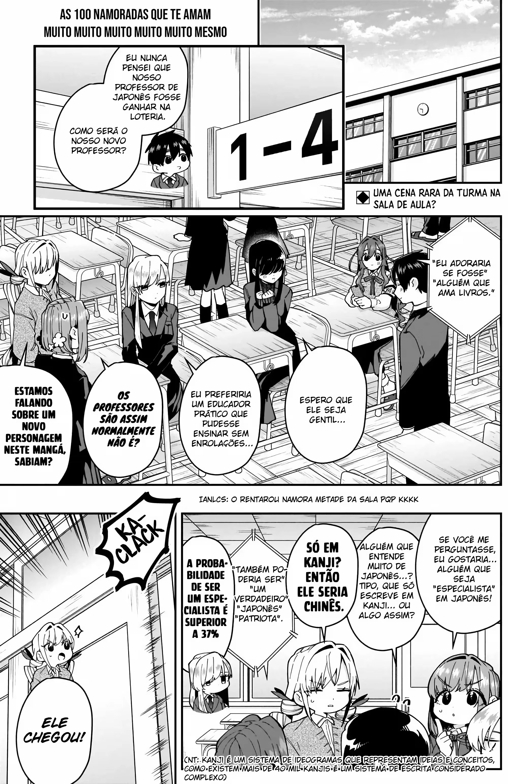 Kimi no Koto ga dai dai dai dai dai suki na 100-nin no Kanojo capítulo 57 página 3