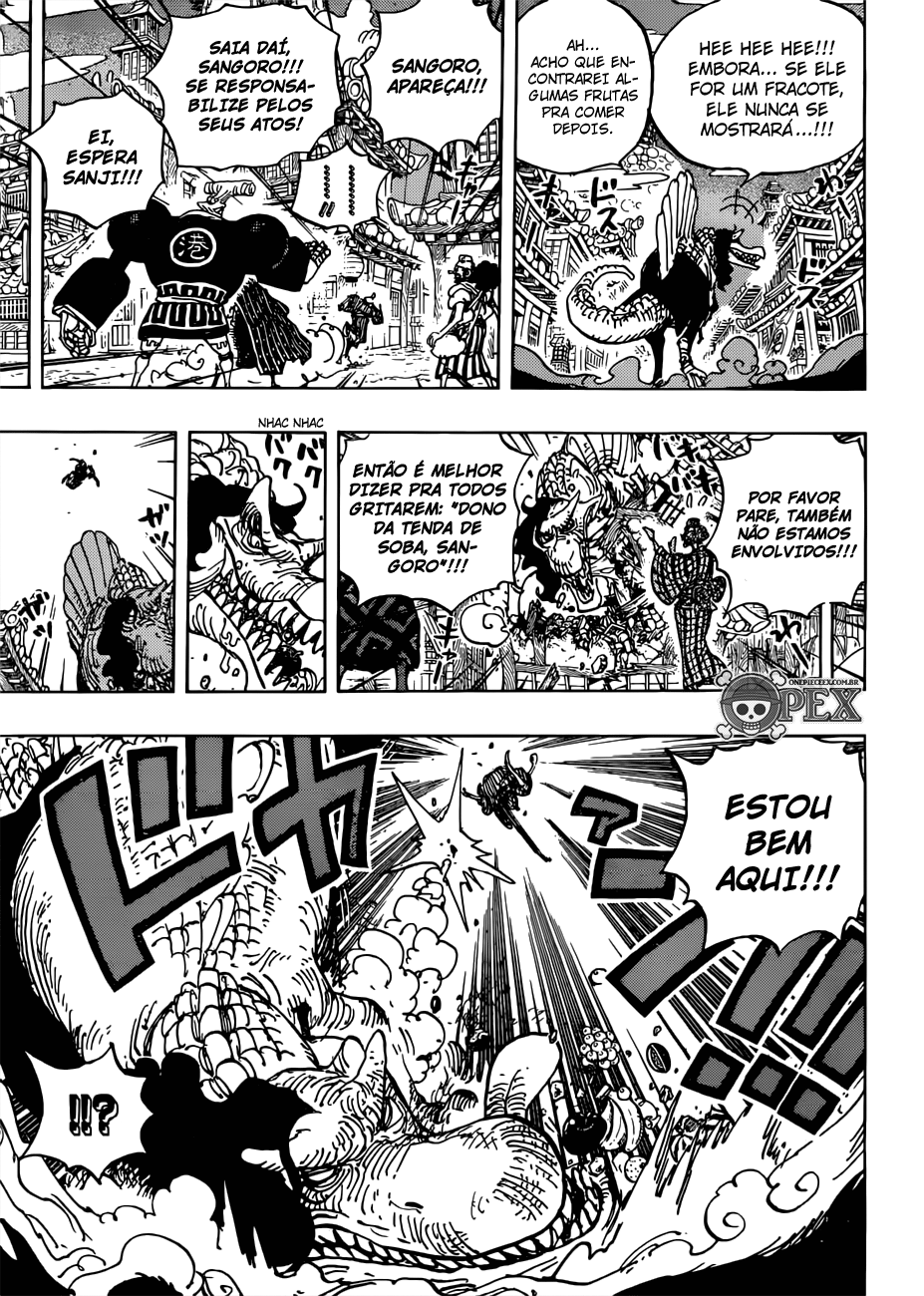 One Piece capítulo 930 página 13