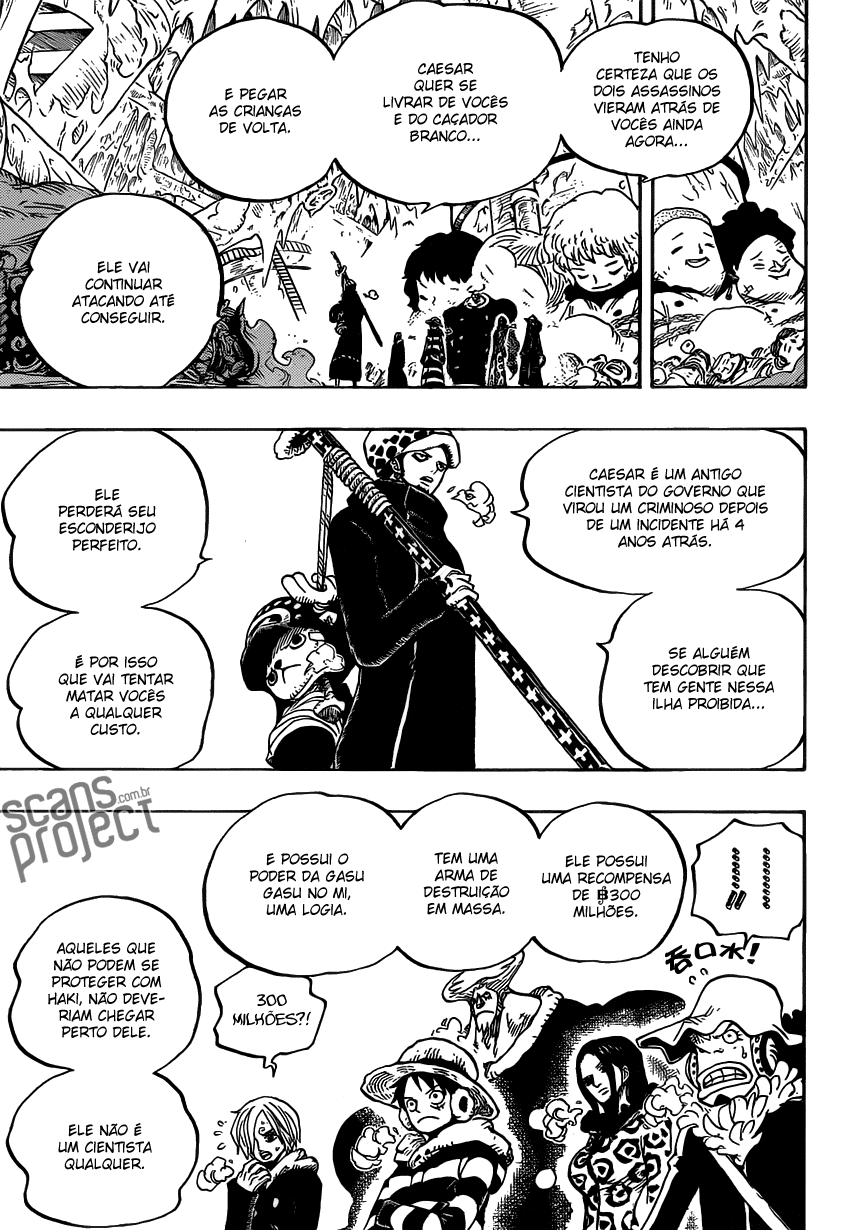 One Piece capítulo 668 página 12
