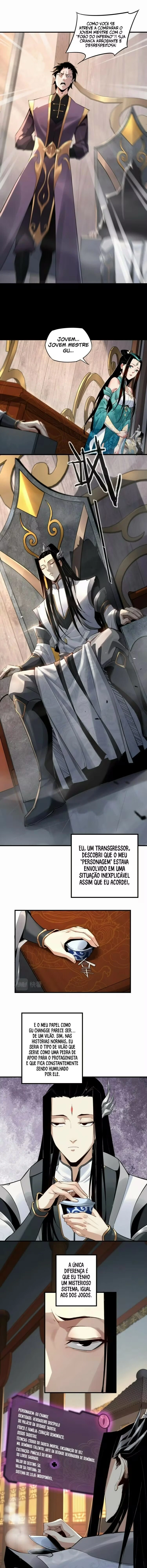 Eu Sou o Vilão Predestinado capítulo 1 página 5
