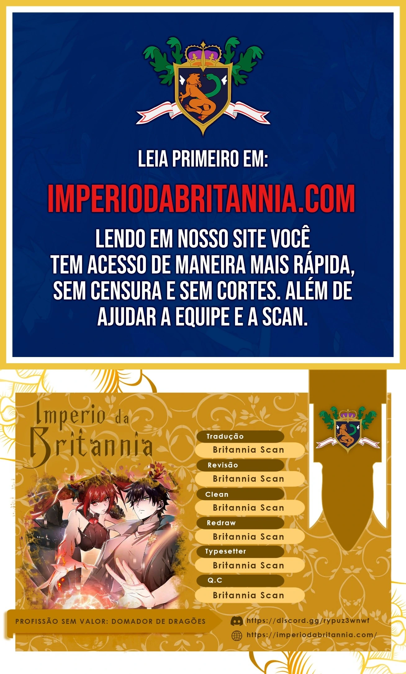 PROFISSÃO SEM VALOR: DOMADOR DE DRAGÕES capítulo 141 página 1
