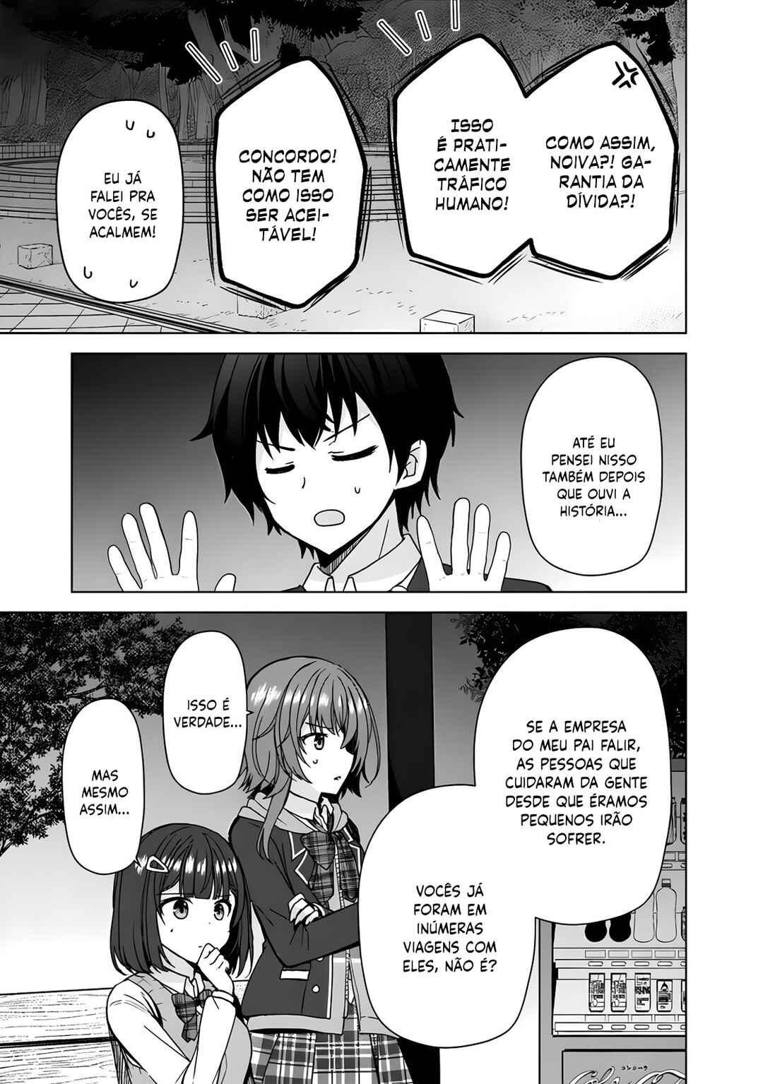 Iinazuke ga Dekita to Omottara, Sono Iinazuke ga Gakkou de Yuumei na “Akuyaku Reijou” Dattan dakedo, Dou Sureba Ii? capítulo 4 página 10
